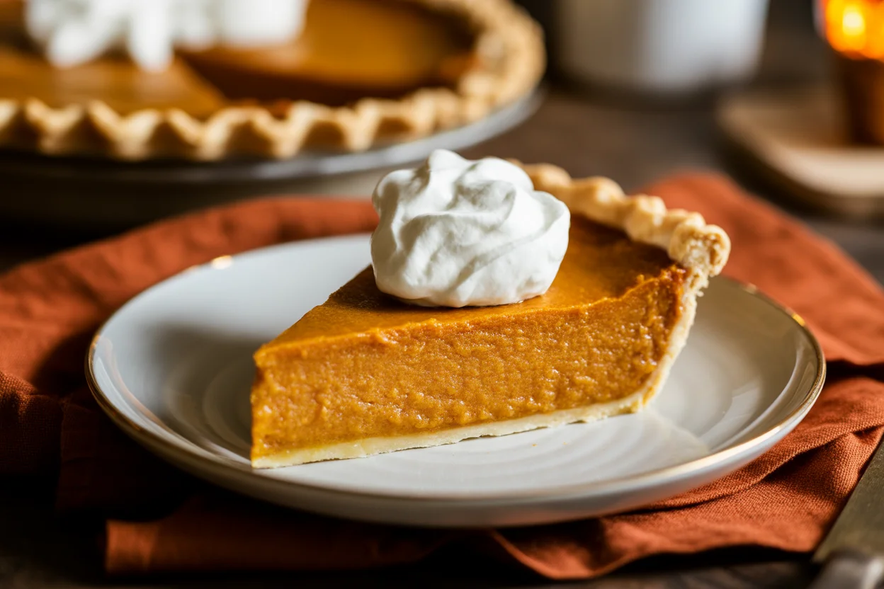Pumpkin & Cheese Pie