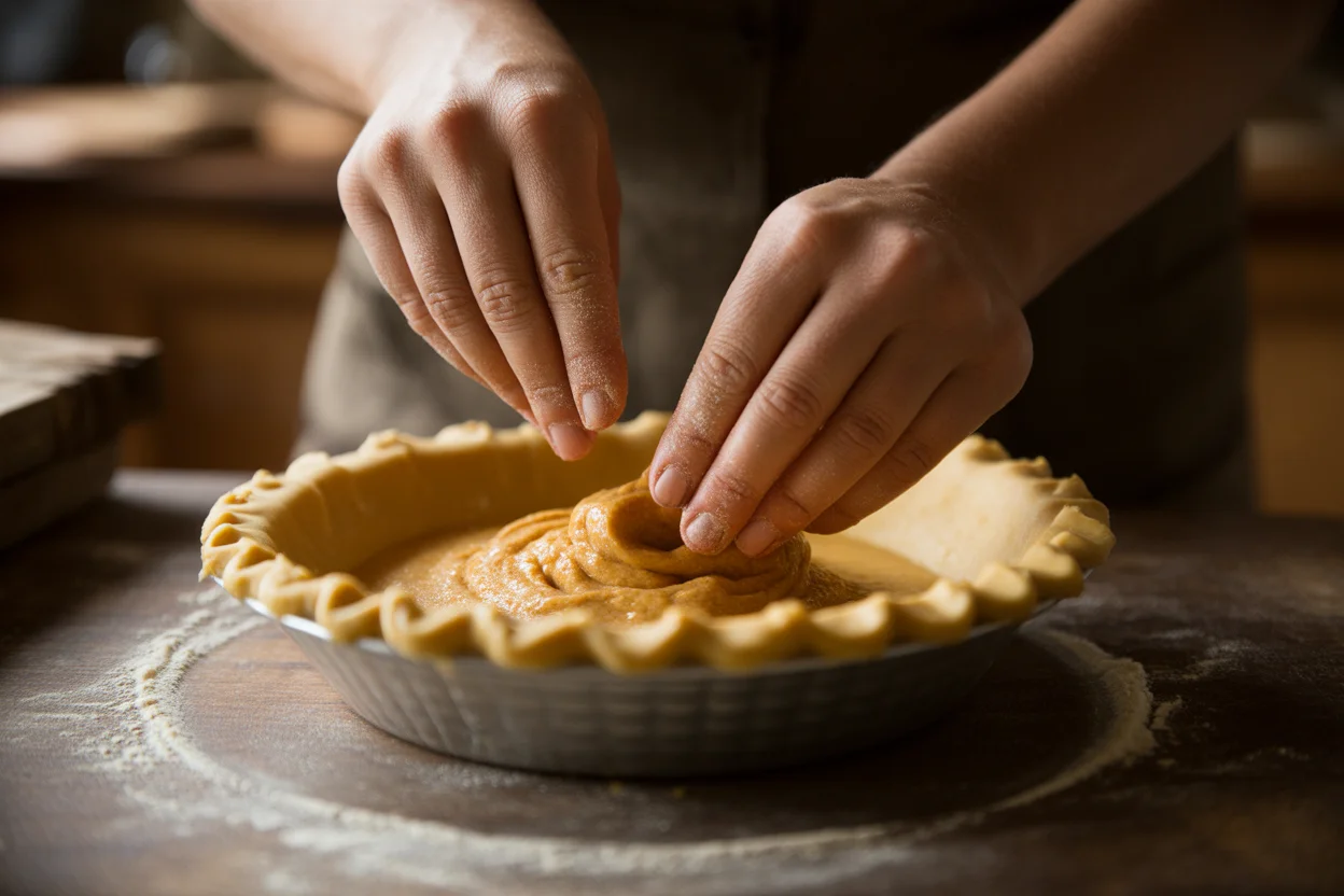Pumpkin & Cheese Pie