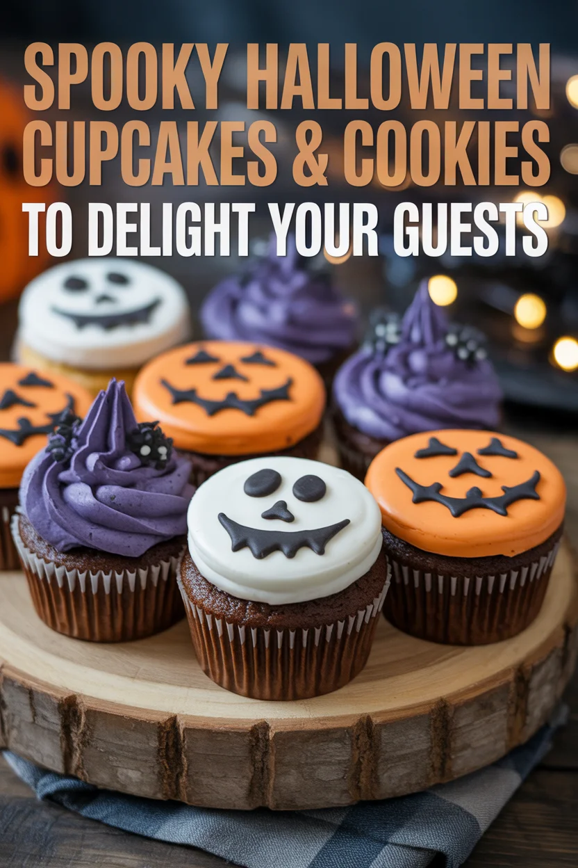 Halloween Cupcakes & Cookies