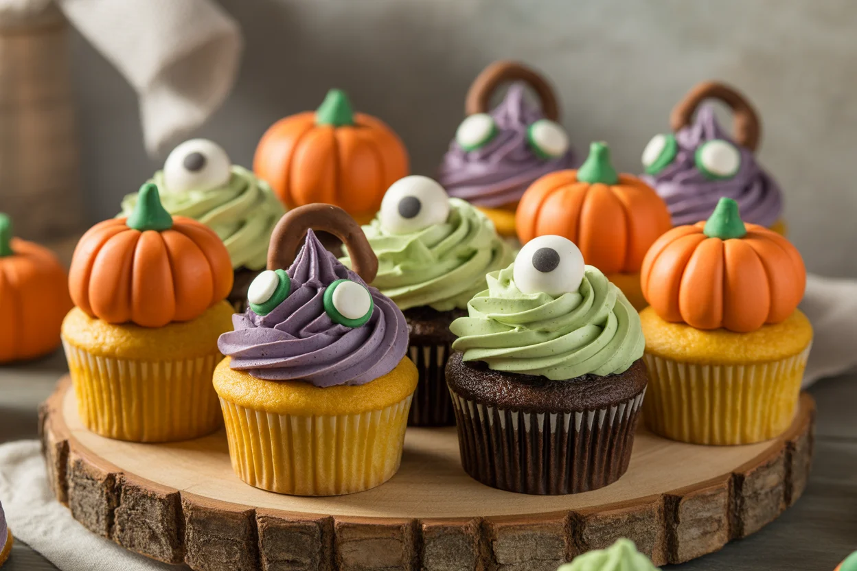 Halloween Cupcakes & Cookies
