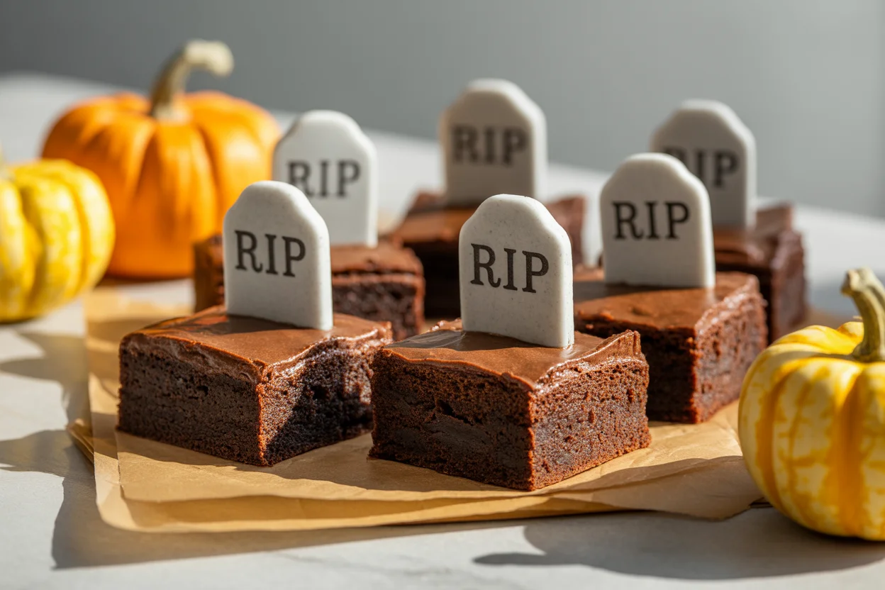 Cemetery Brownies