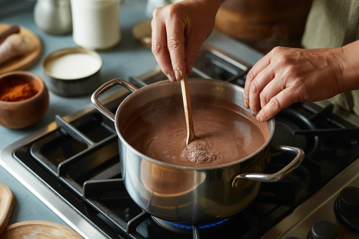 Spiced Hot Chocolate