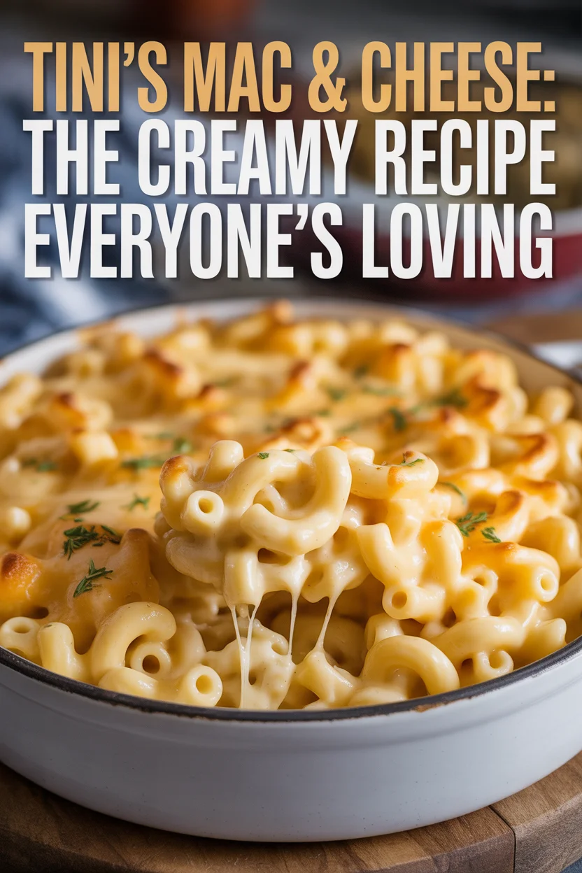 Tini’s Mac & Cheese: The Creamy Recipe Everyone's Loving