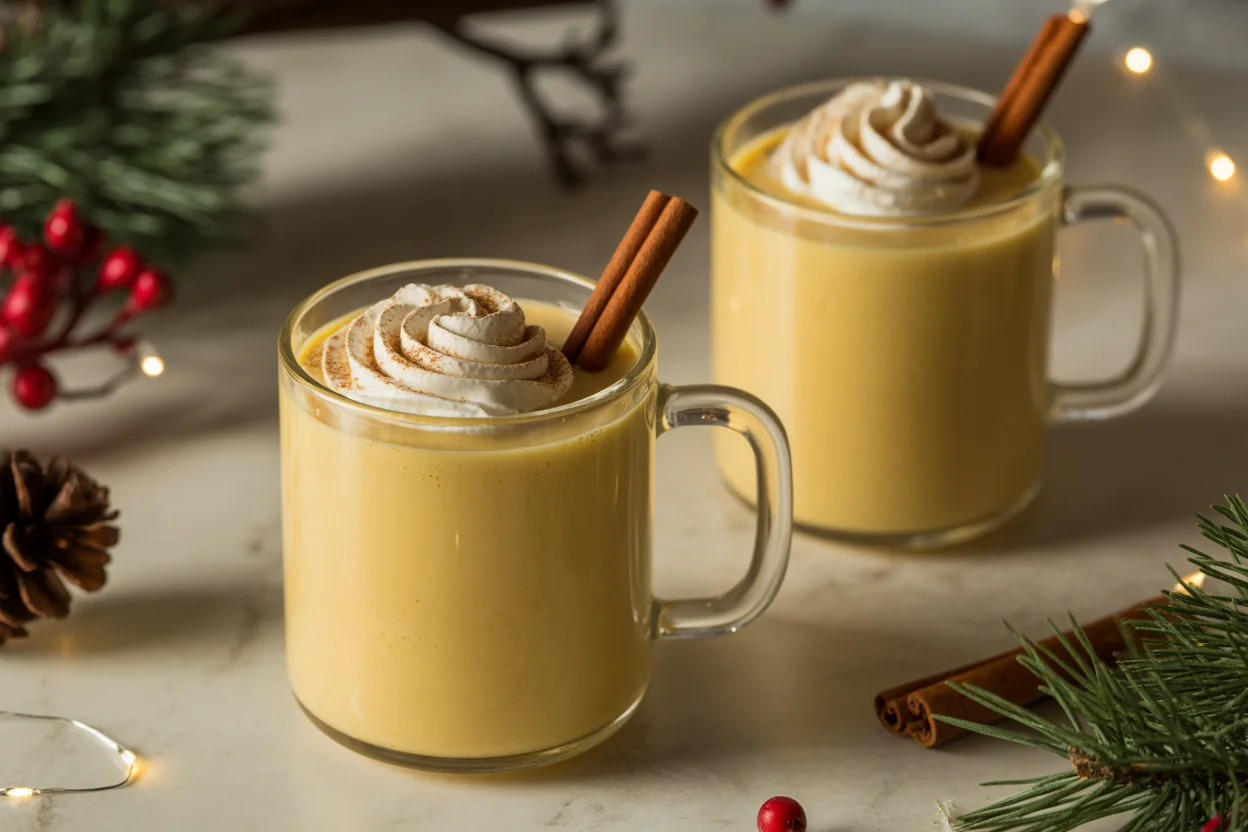 Delicious Homemade Eggnog You'll Want to Share This Holiday