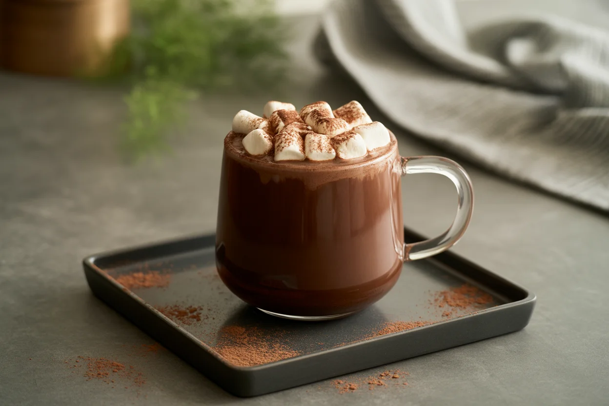 Sipping on Cozy Bliss: Hot Chocolate with Marshmallows