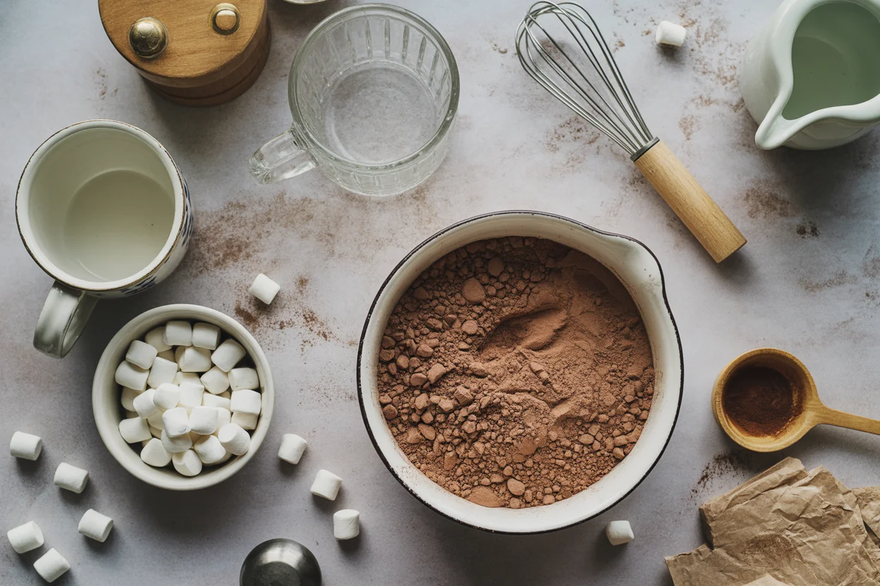 Sipping on Cozy Bliss: Hot Chocolate with Marshmallows