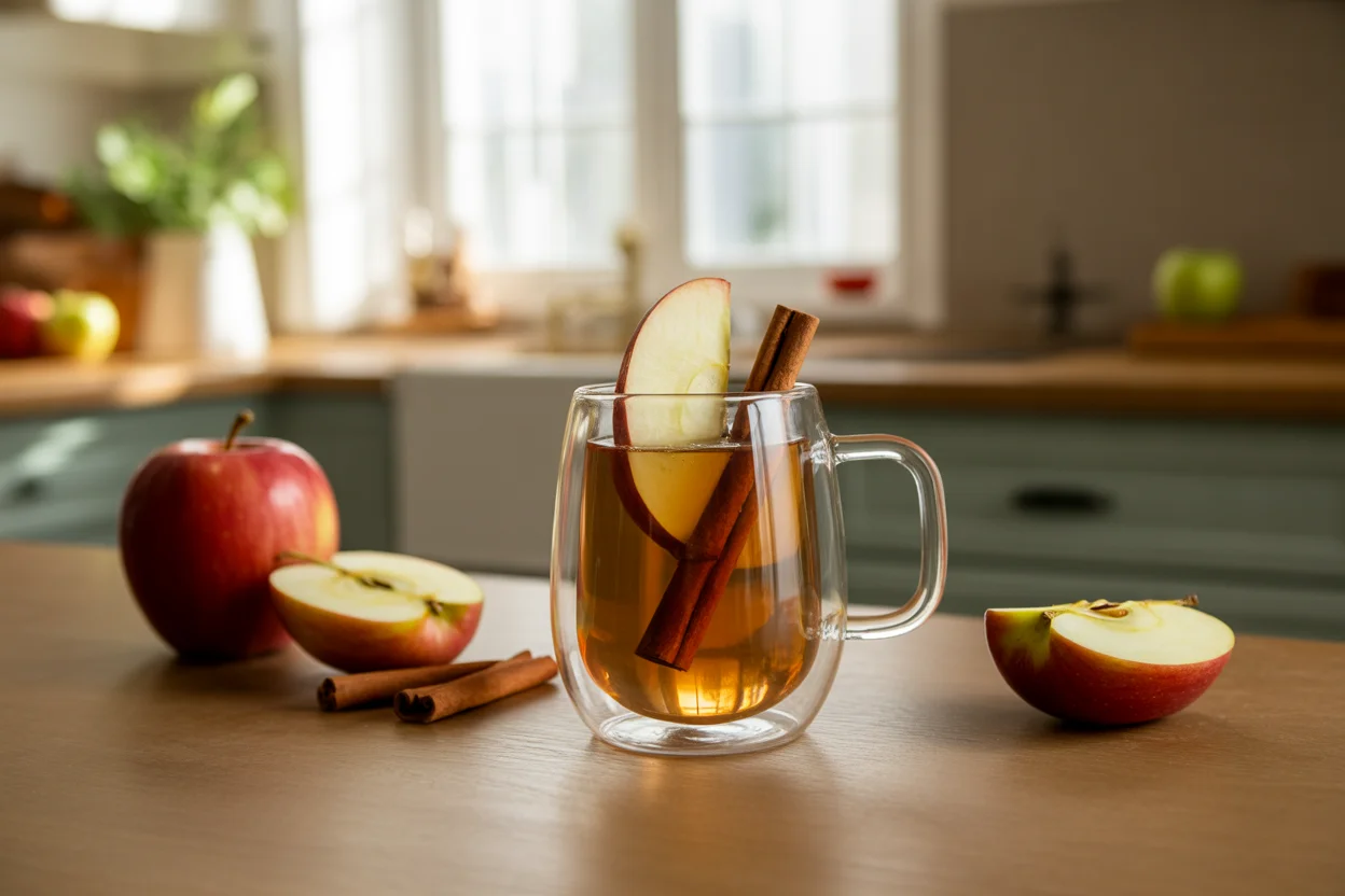 Sipping on Homemade Apple Cider: A Comforting Fall Treat
