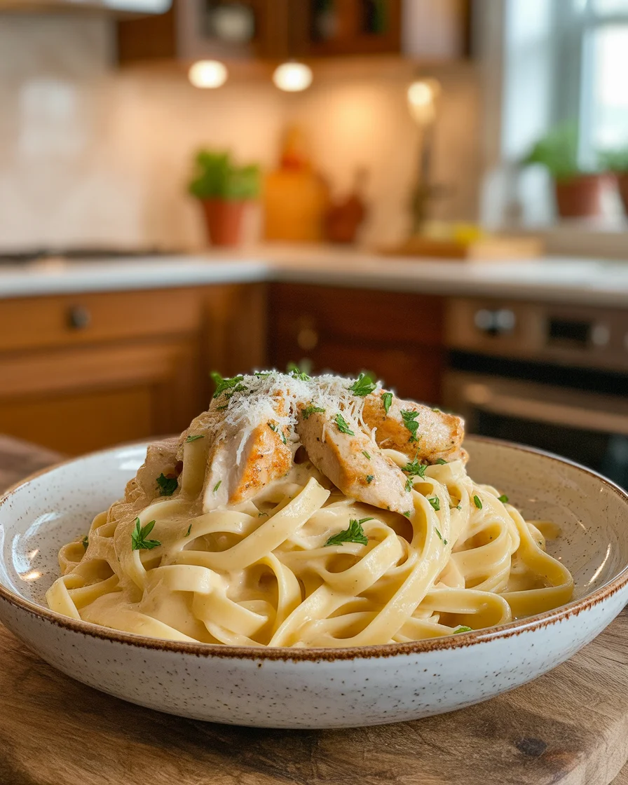 alfredo chicken pasta