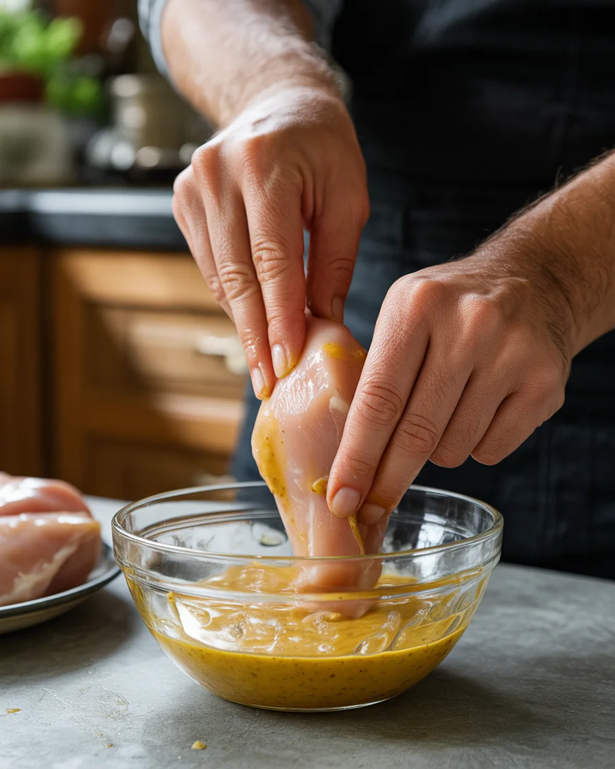 Honey Mustard Chicken – Easy Crock Pot Meal