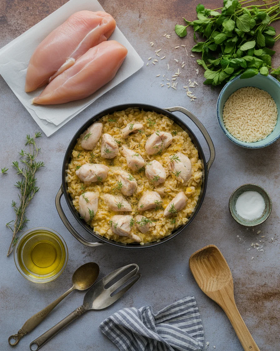 chicken and rice casserole
