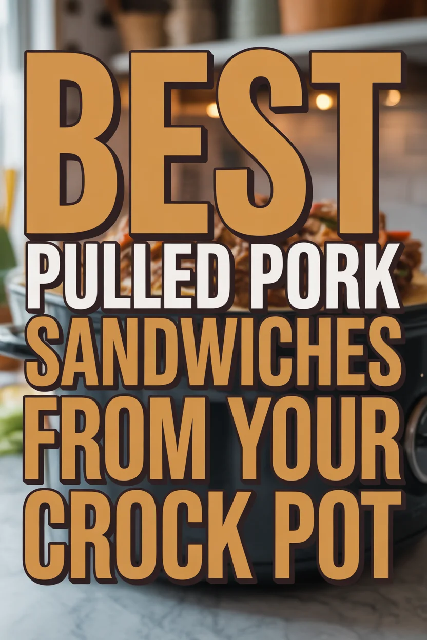 Best Pulled Pork Sandwiches from Your Crock Pot