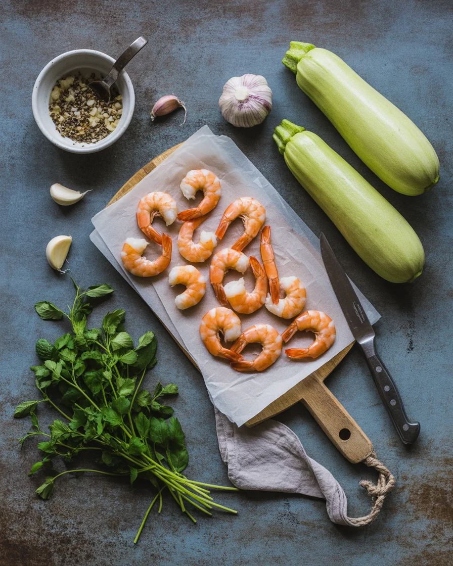 Delicious Keto Shrimp Scampi with Zoodles in Just 20 Minutes!