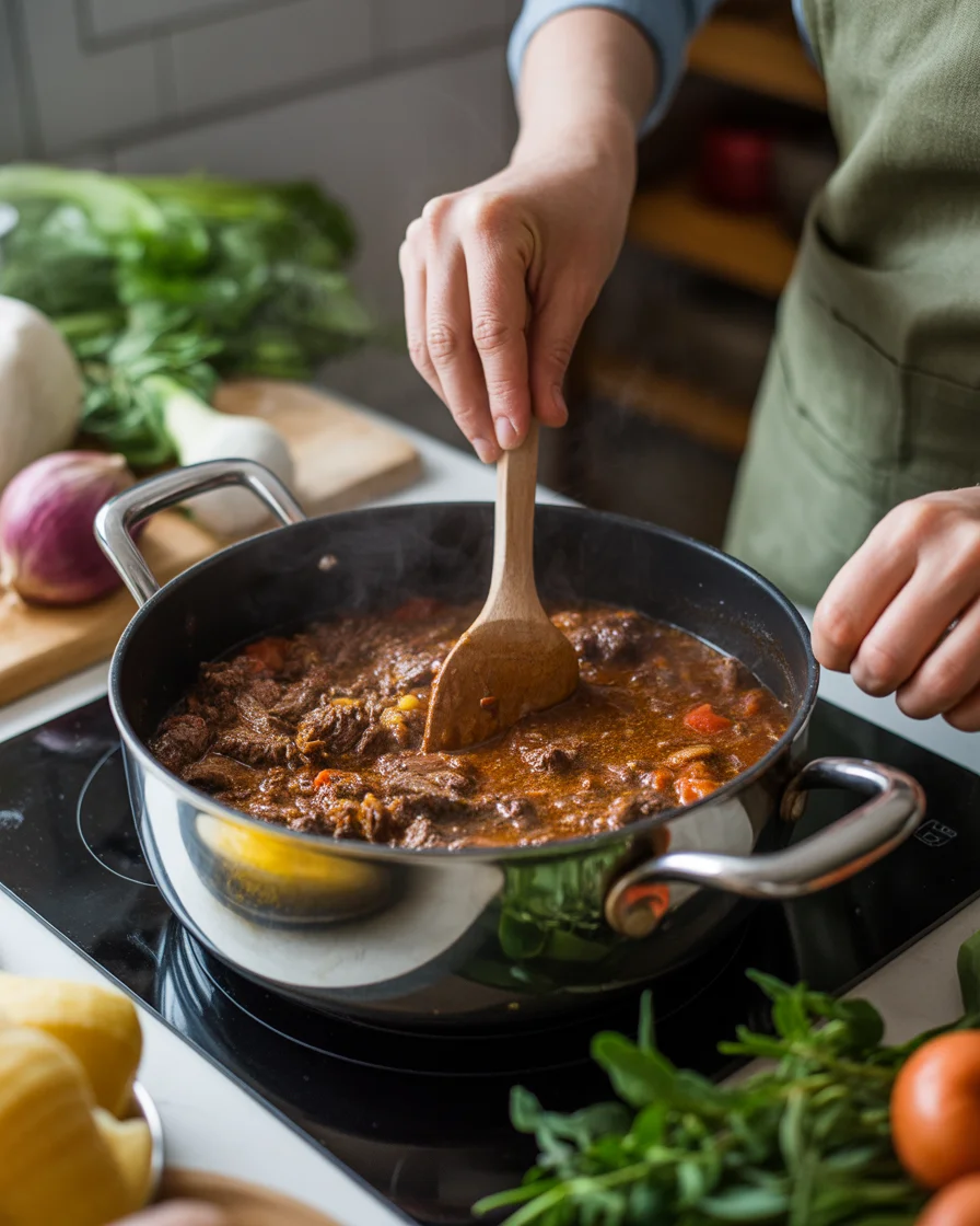 Savory Slow Cooker Beef Ragu with Pappardelle Recipe to Savor