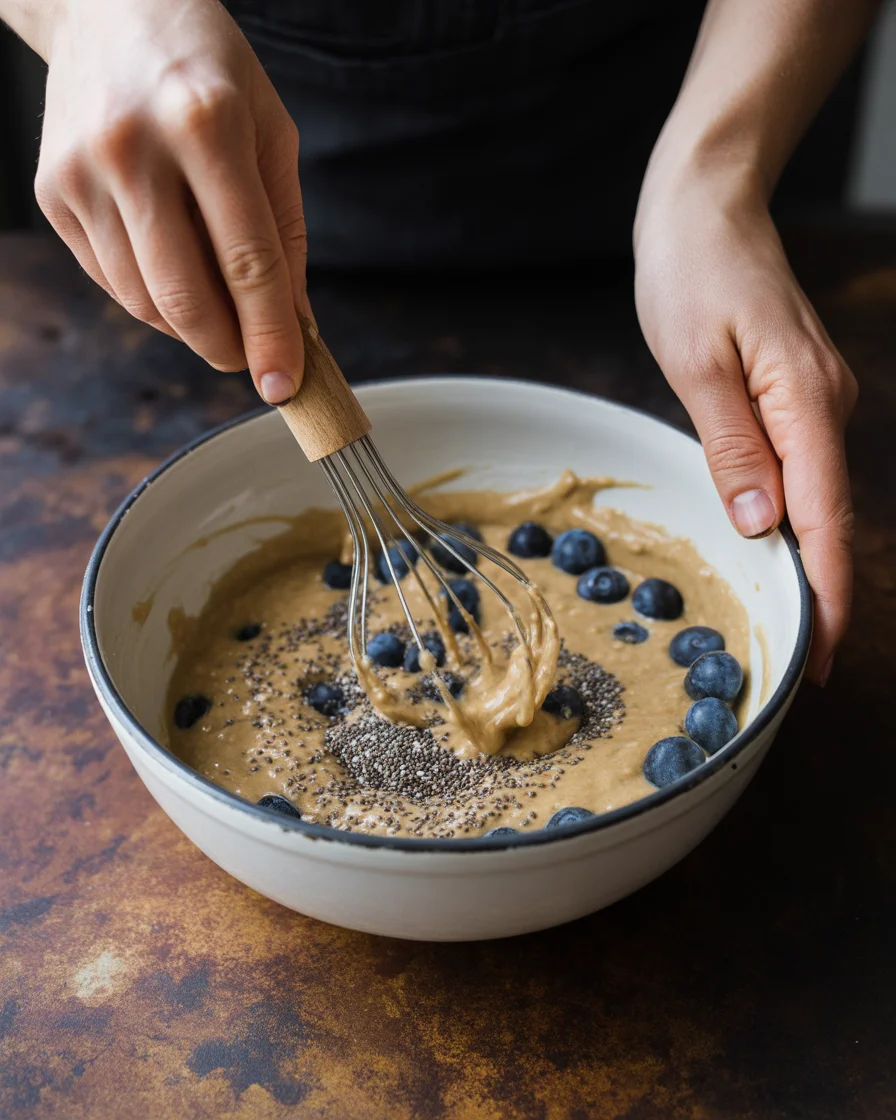 Deliciously Easy Paleo Blueberry Muffins with Chia Seeds