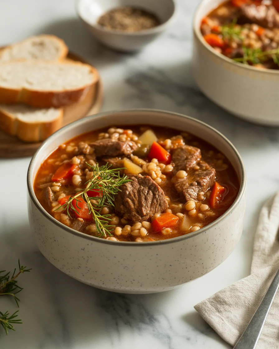 beef and barley stew