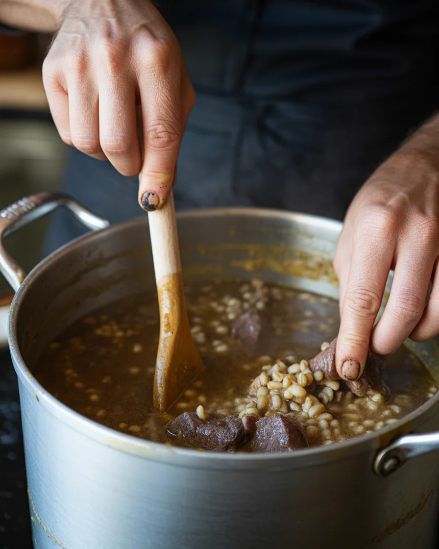 beef and barley stew