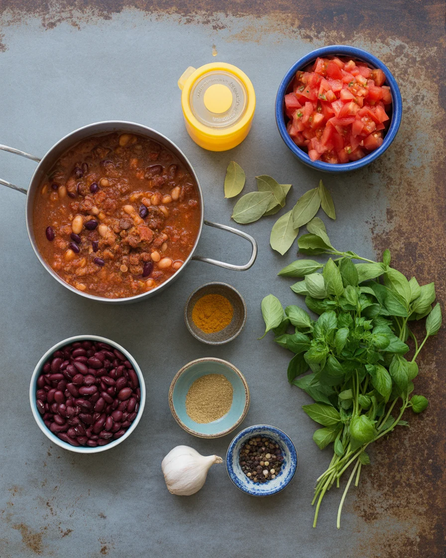 3 bean chili