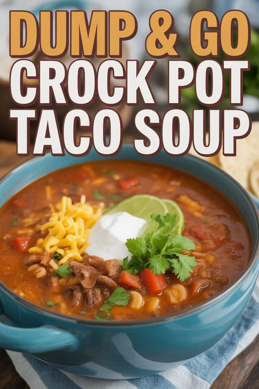 taco soup dump recipe