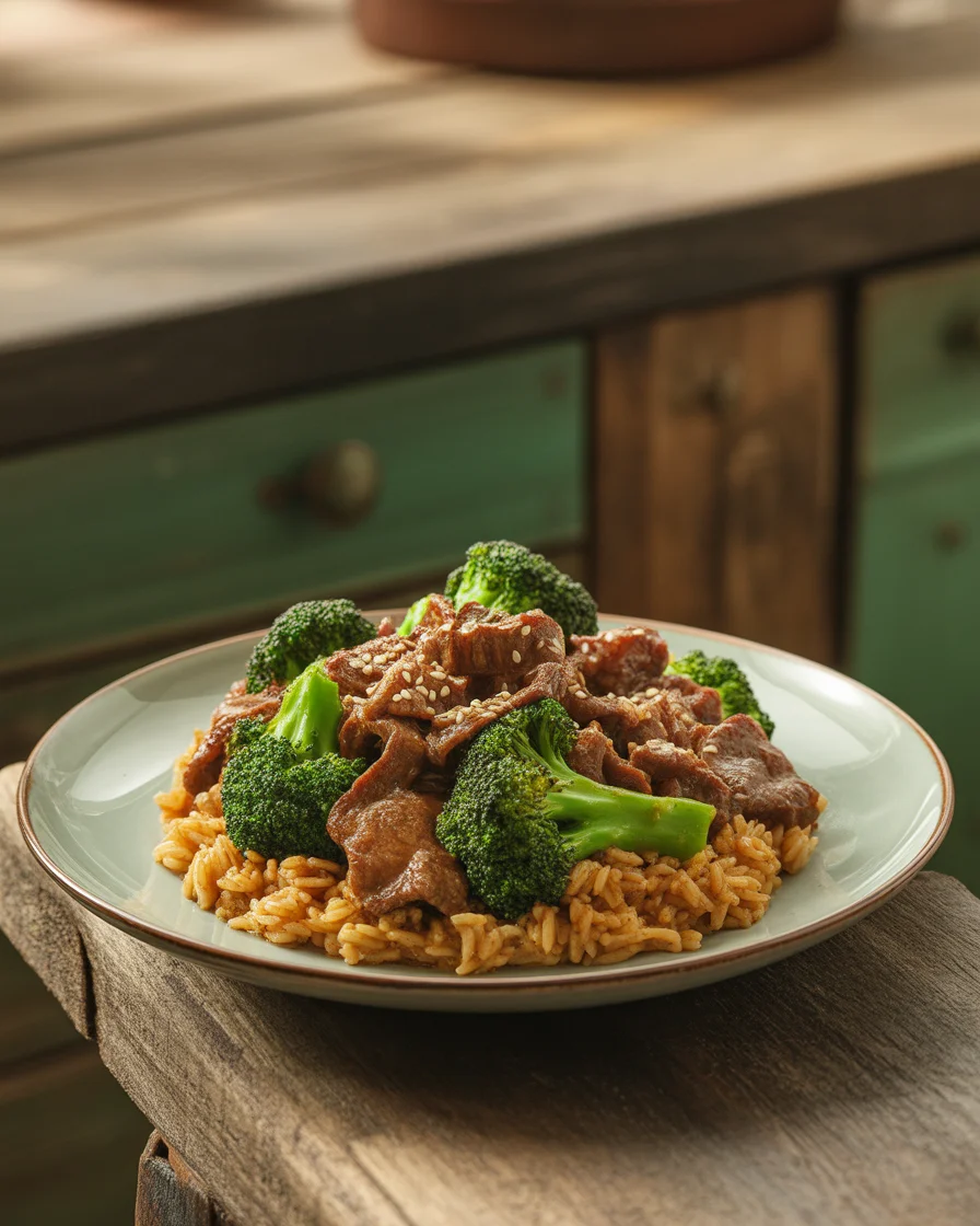 Paleo Beef & Broccoli – Slow Cooker Healthy Meal