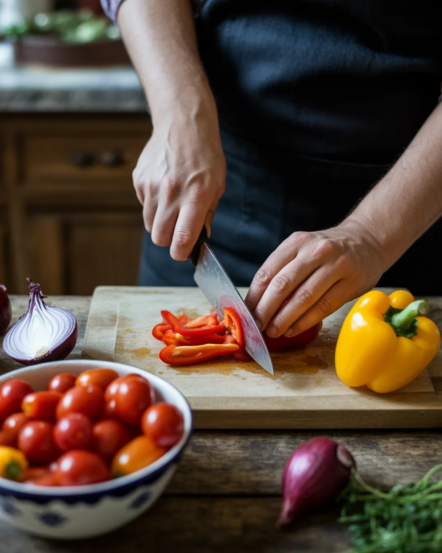 Greek chicken with veggies