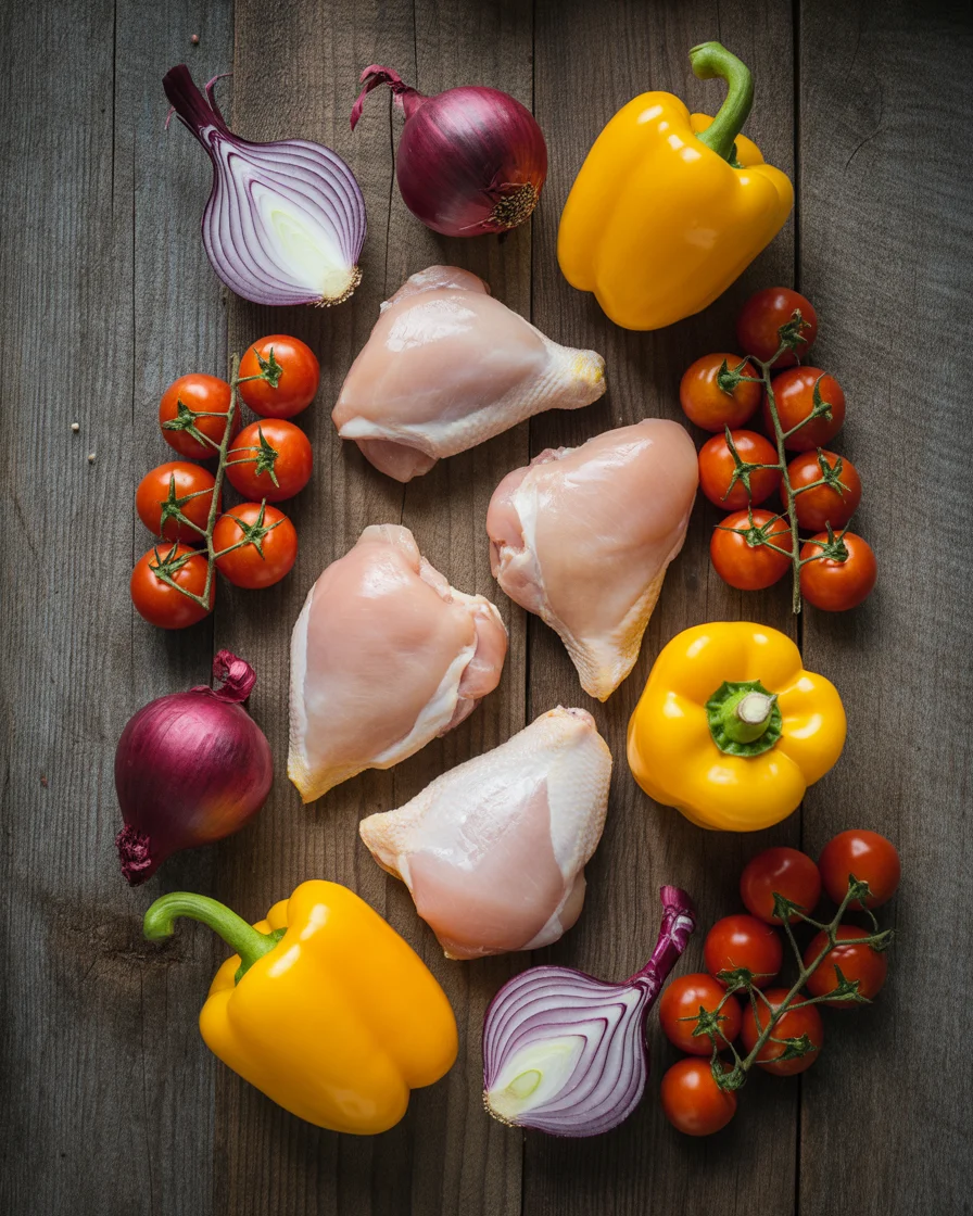 Greek Chicken andamp; Veggies – Healthy Crock Pot Dinner