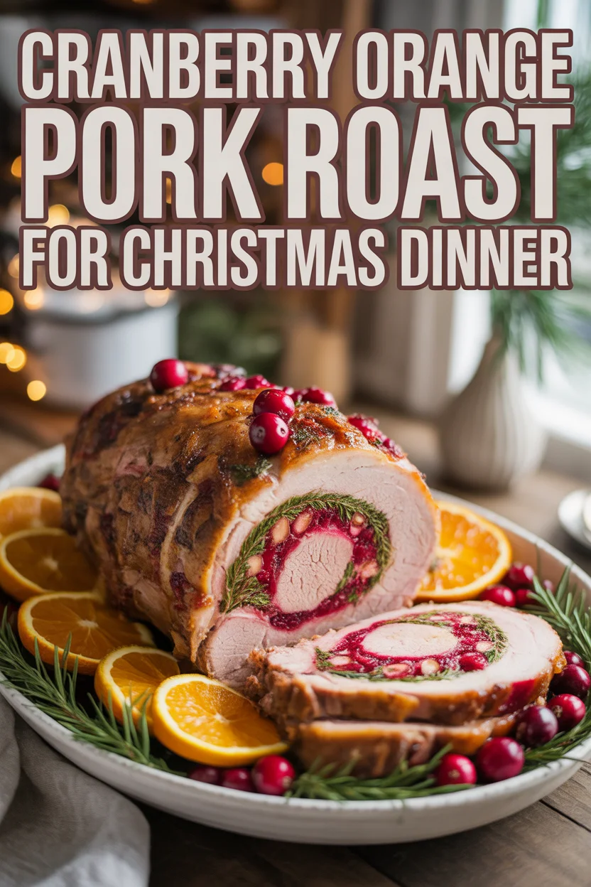 cranberry orange pork roast