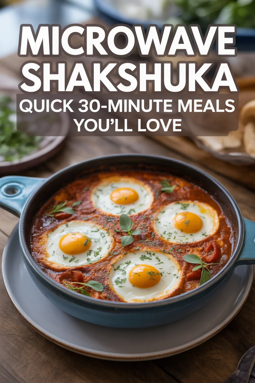 Microwave Shakshuka 30-Minute Meals