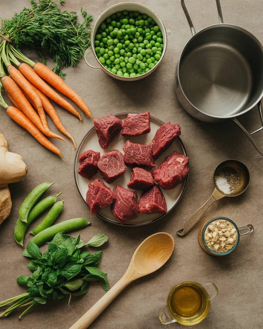 Slow Cooker Beef Stew with Red Wine and Vegetables Recipe