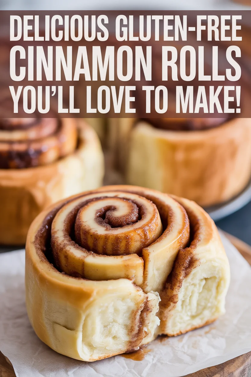 Gluten-Free Cinnamon Rolls