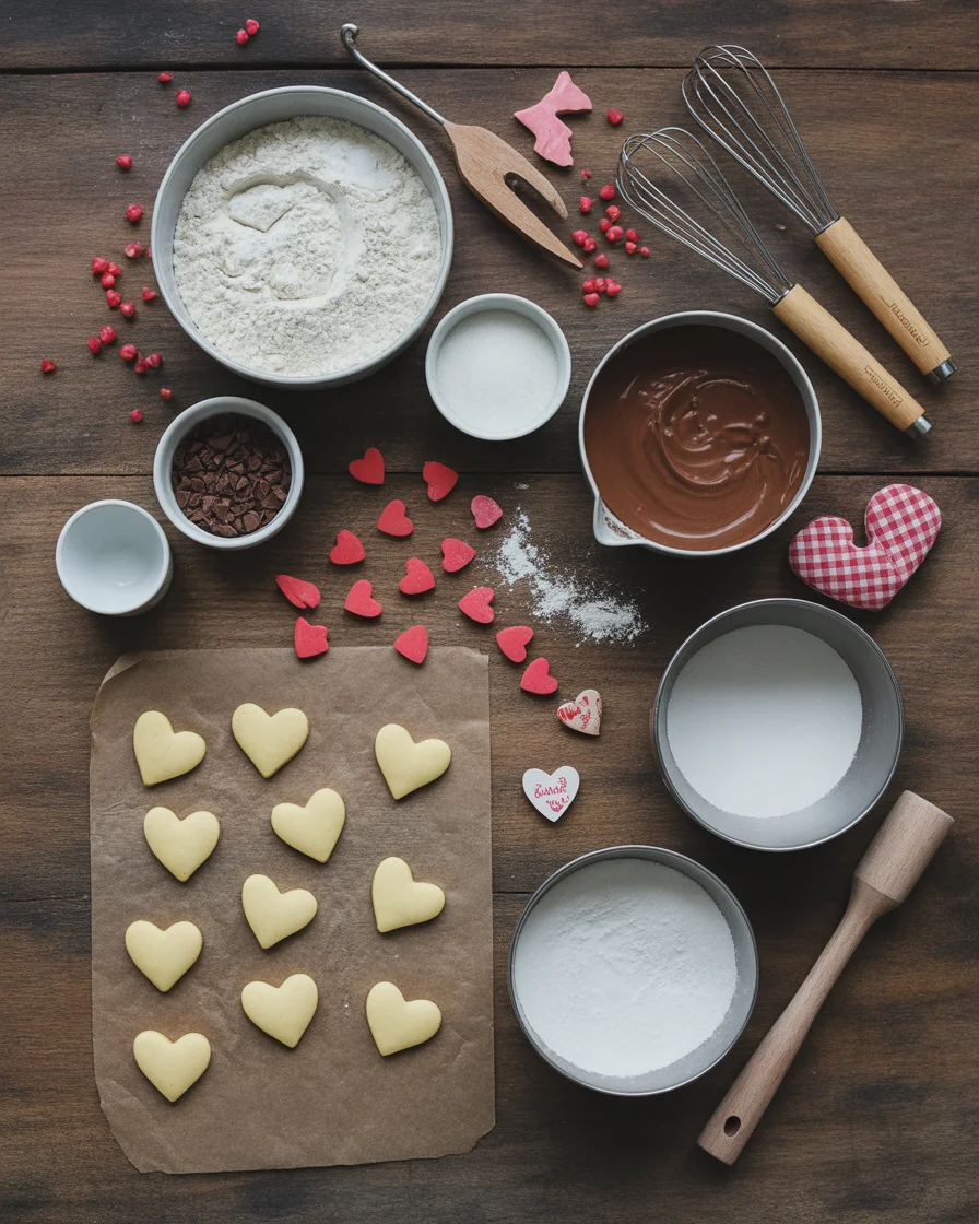 Sparkle sweetheart cookies Valentine’s Day Recipe