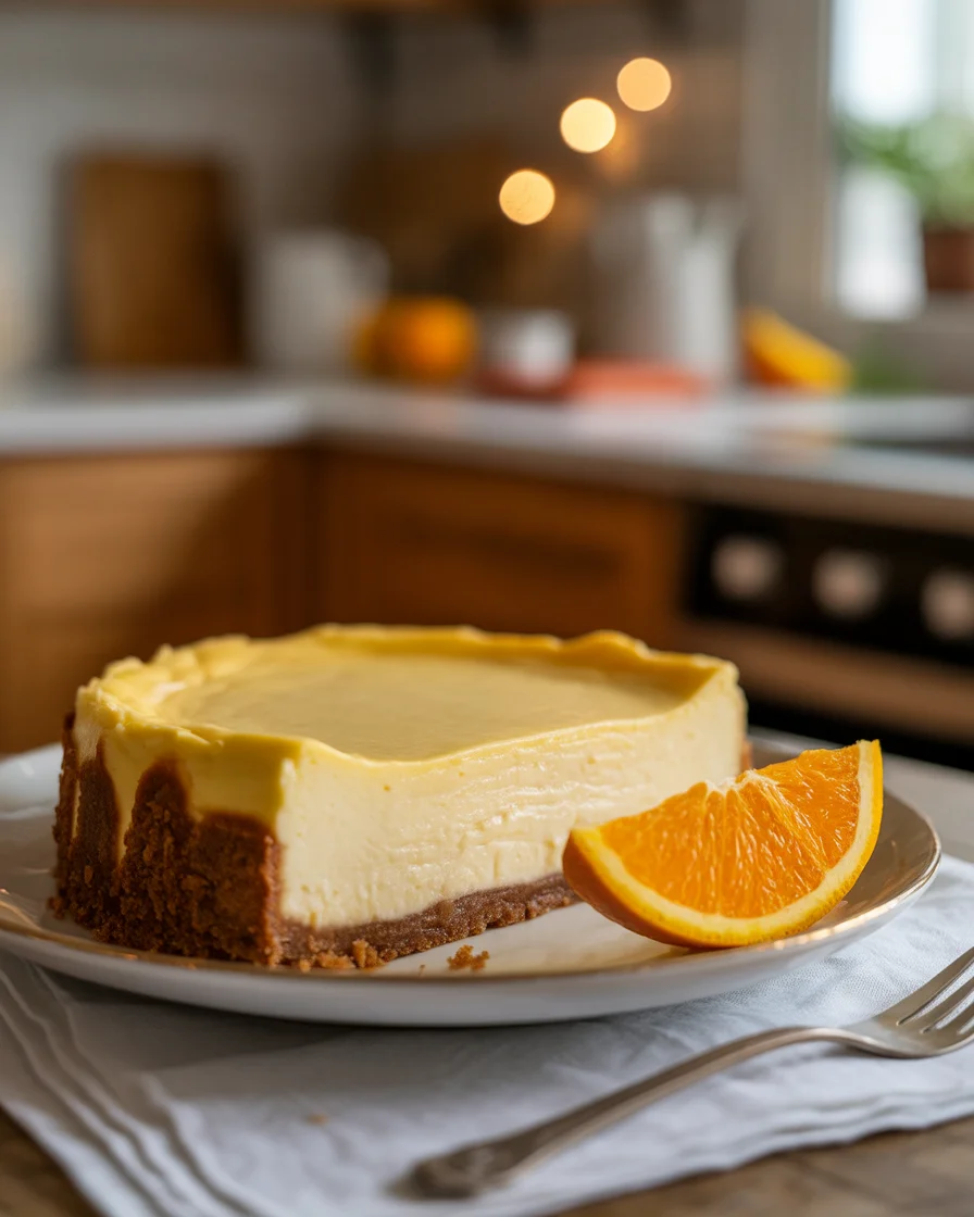 Instant Pot Triple Citrus Cheesecake