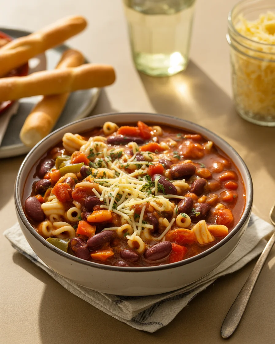 Comforting Crockpot Pasta e Fagioli You'll Love on Cozy Nights