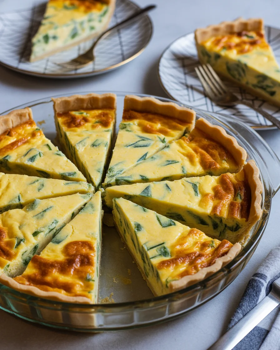 Keto Caramelized Onion and Gruyere Quiche