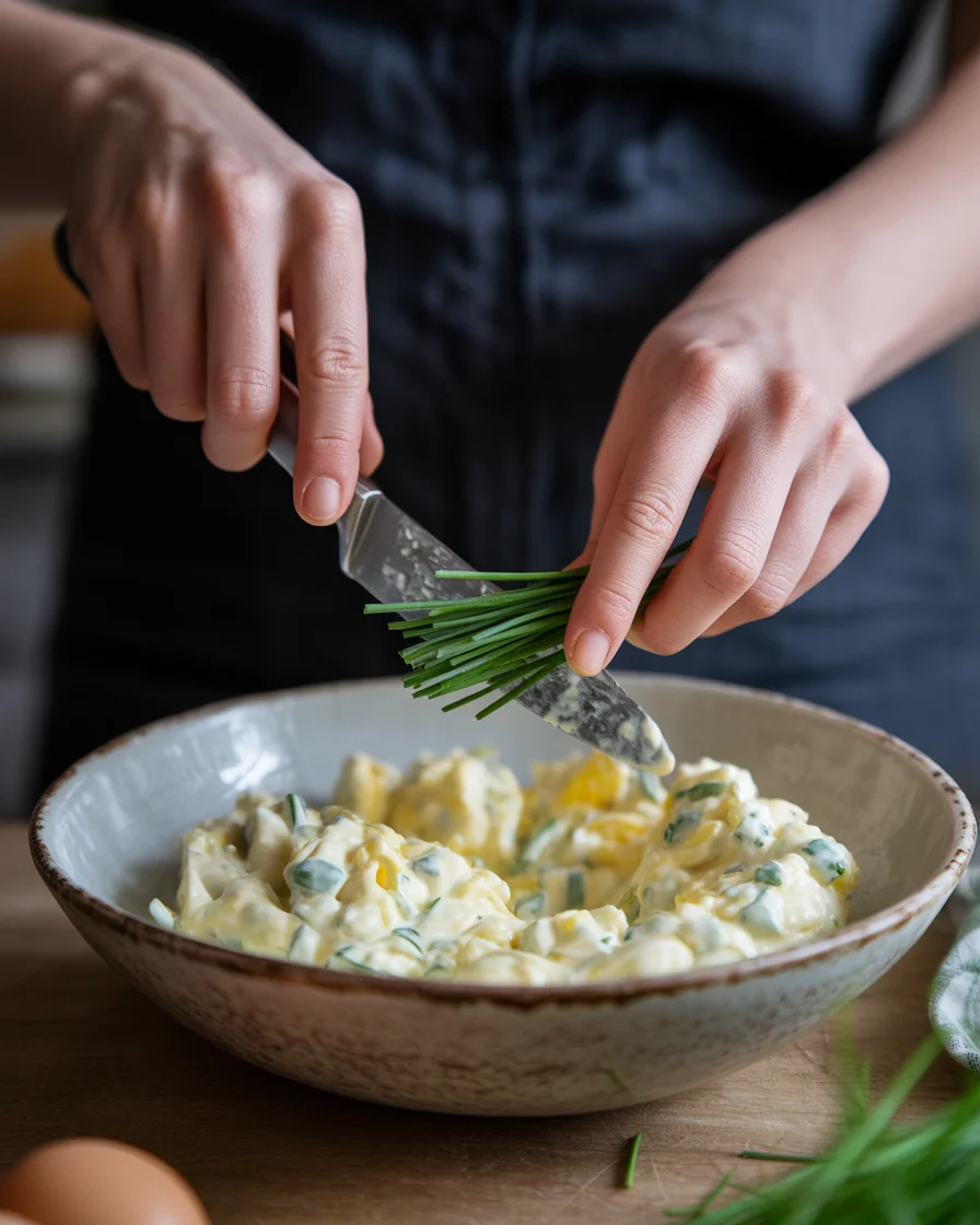 Keto Dill Pickle Egg Salad