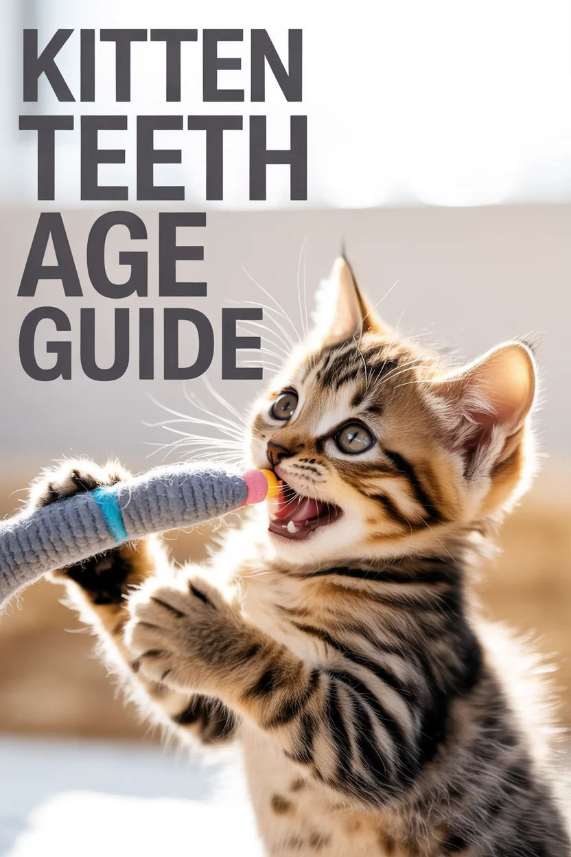 how old is a kitten when they get teeth