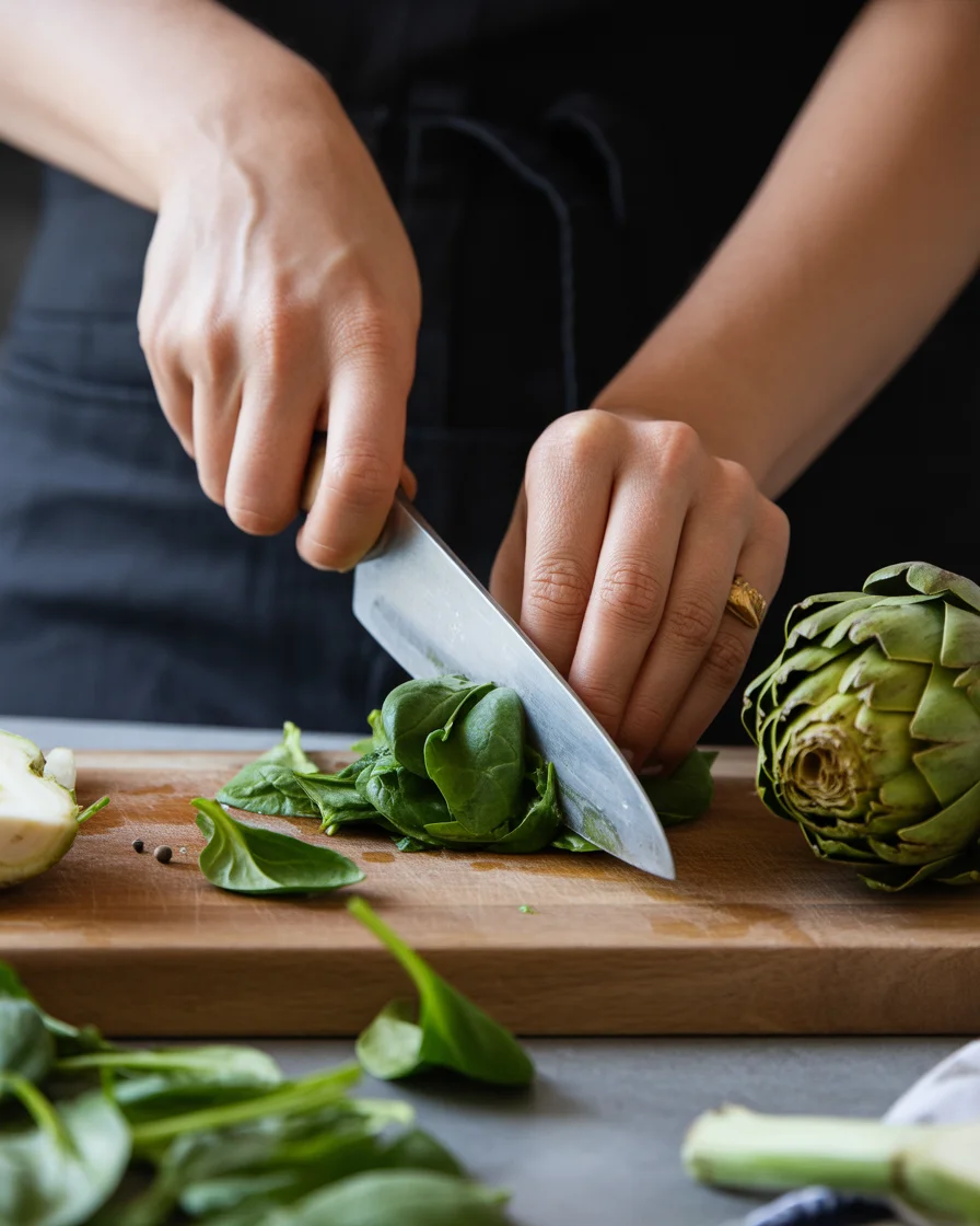 Spinach & Artichoke Stuffed Chicken Breast