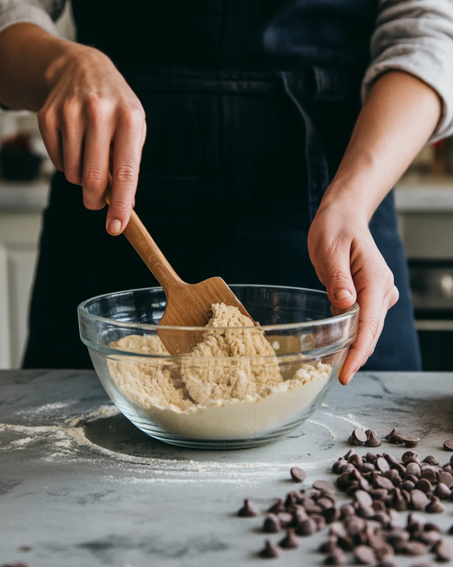 almond flour chocolate chip cookies