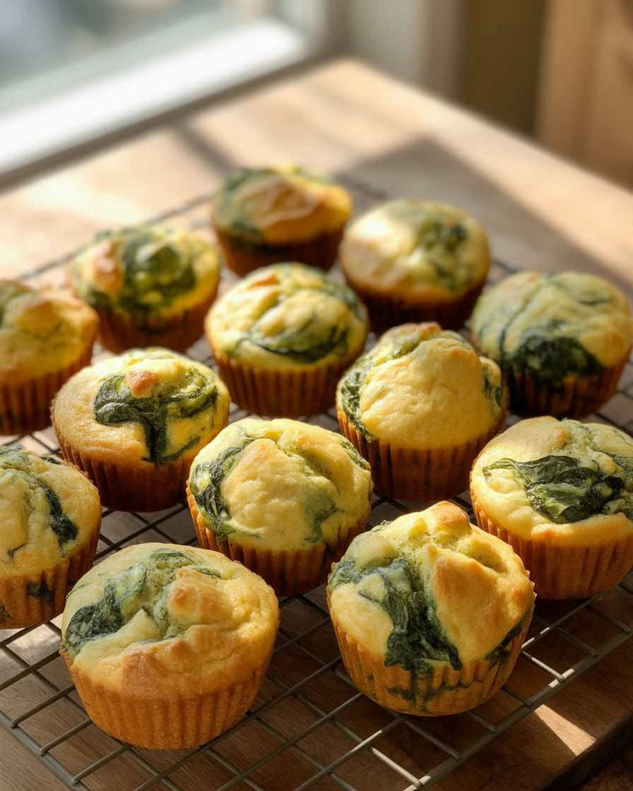 Savory Spinach & Feta Muffins