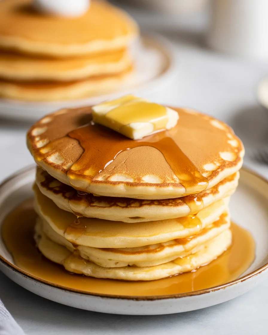 banana oat pancakes