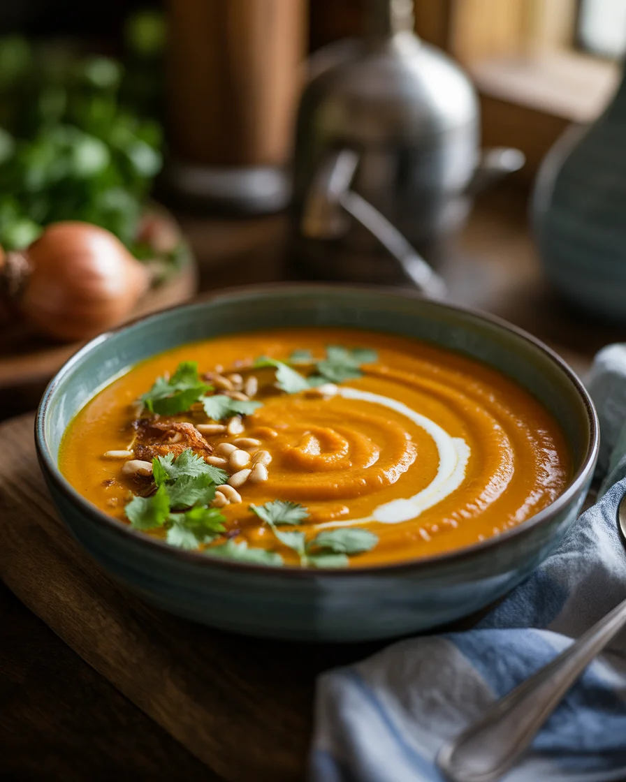 Carrot & Ginger Soup (Immune-Boosting)