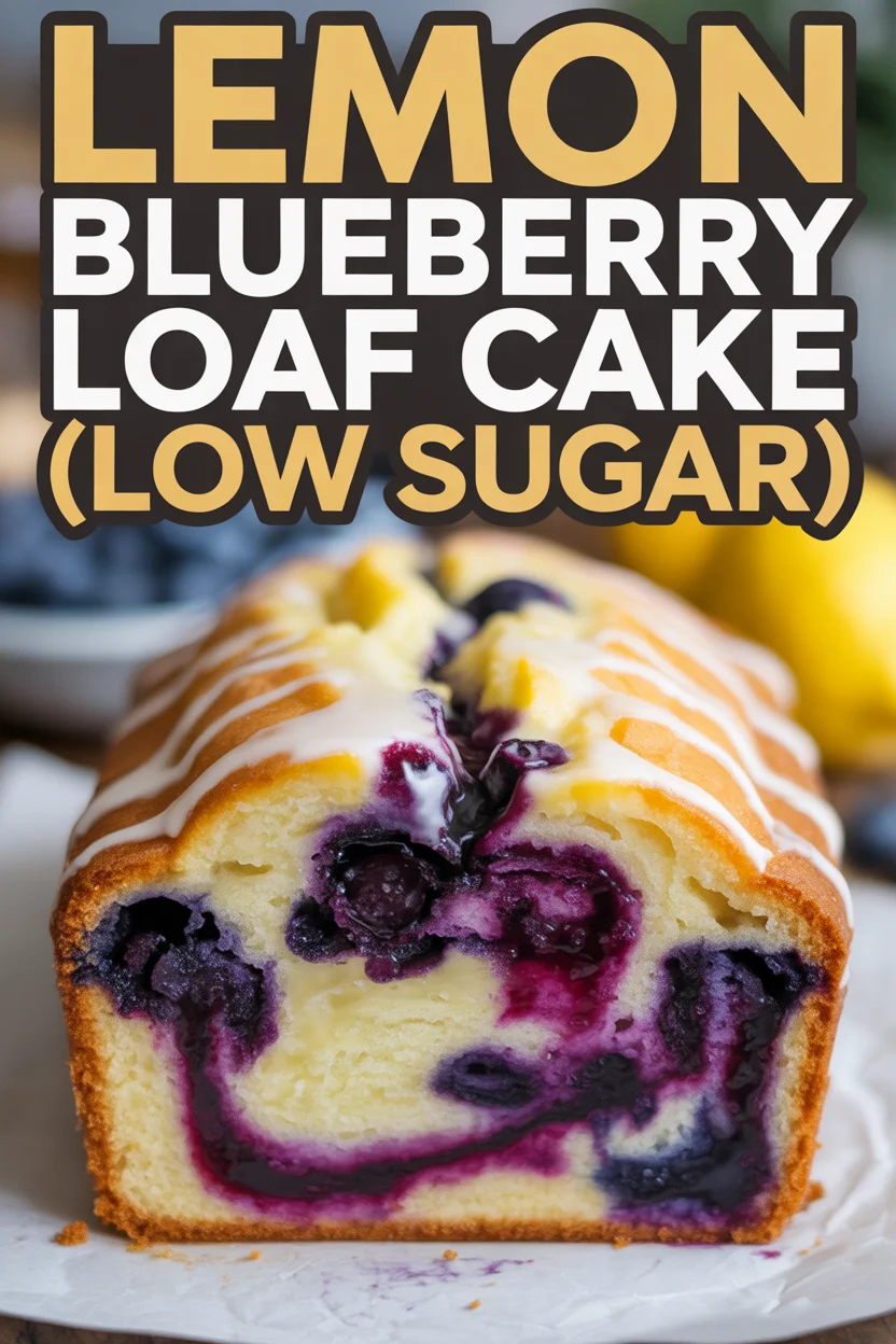 lemon blueberry loaf cake