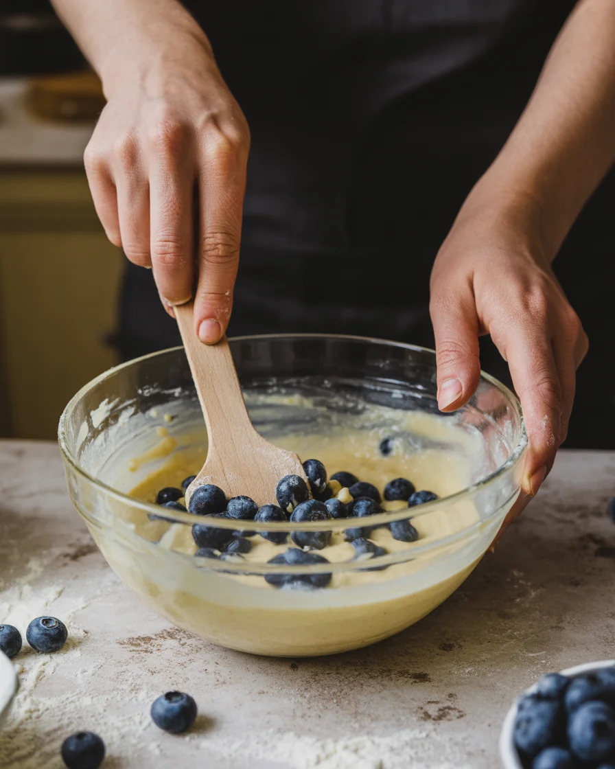 lemon blueberry loaf cake