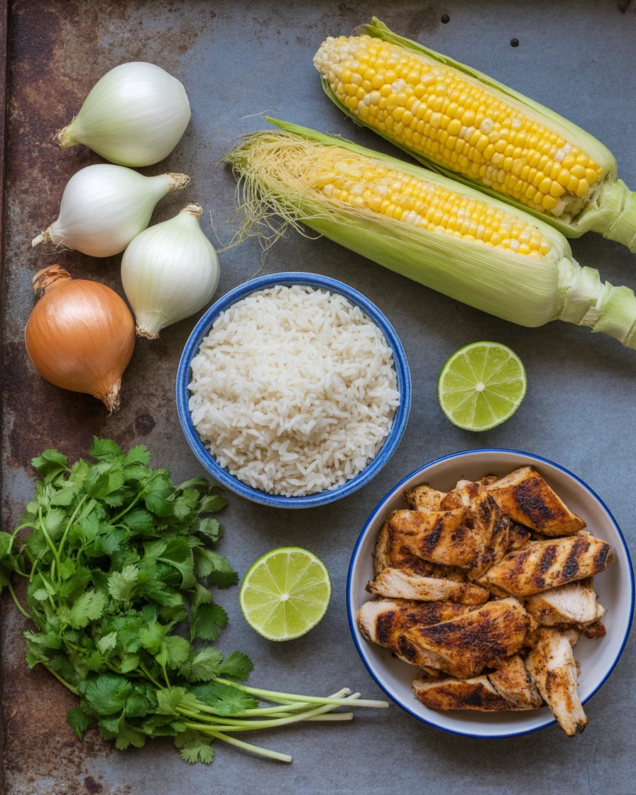 Delicious Street Corn Chicken Rice Bowl for a Flavorful Meal