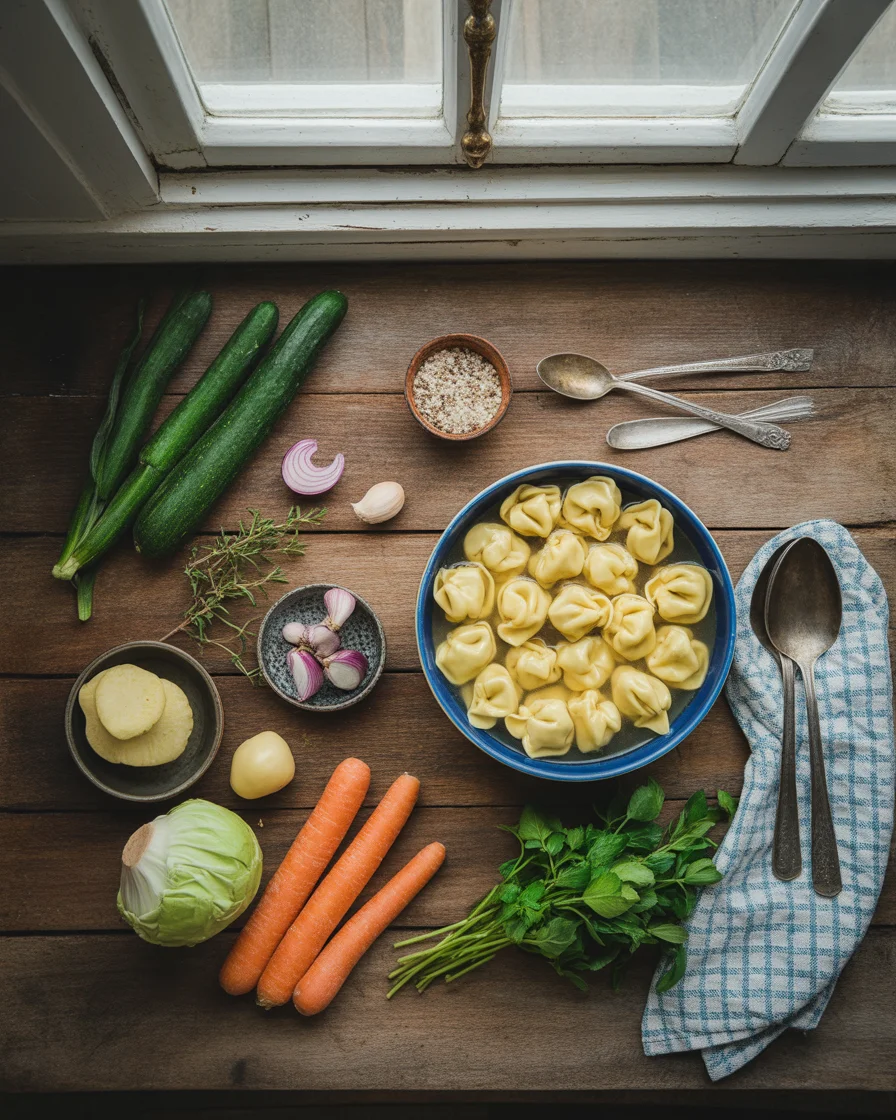 30-Minute Tortellini Soup
