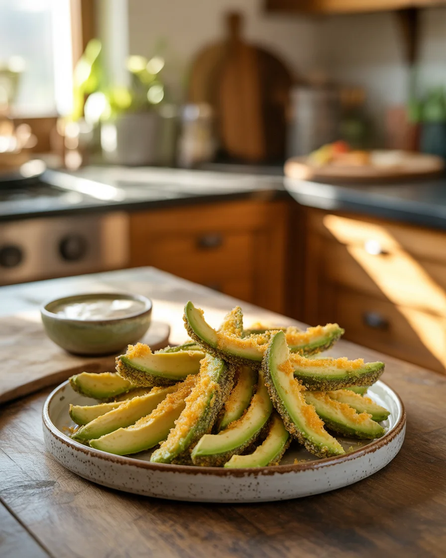Crispy Air Fryer Avocado Fries You’ll Love to Snack On