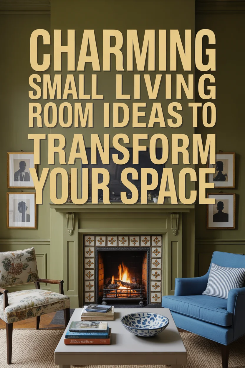 Charming Small Living Room Ideas to Transform Your Space