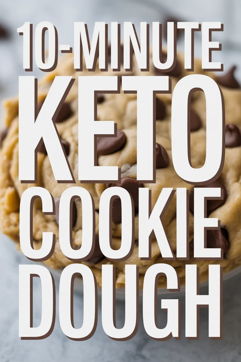 10-Minute Keto Cookie Dough