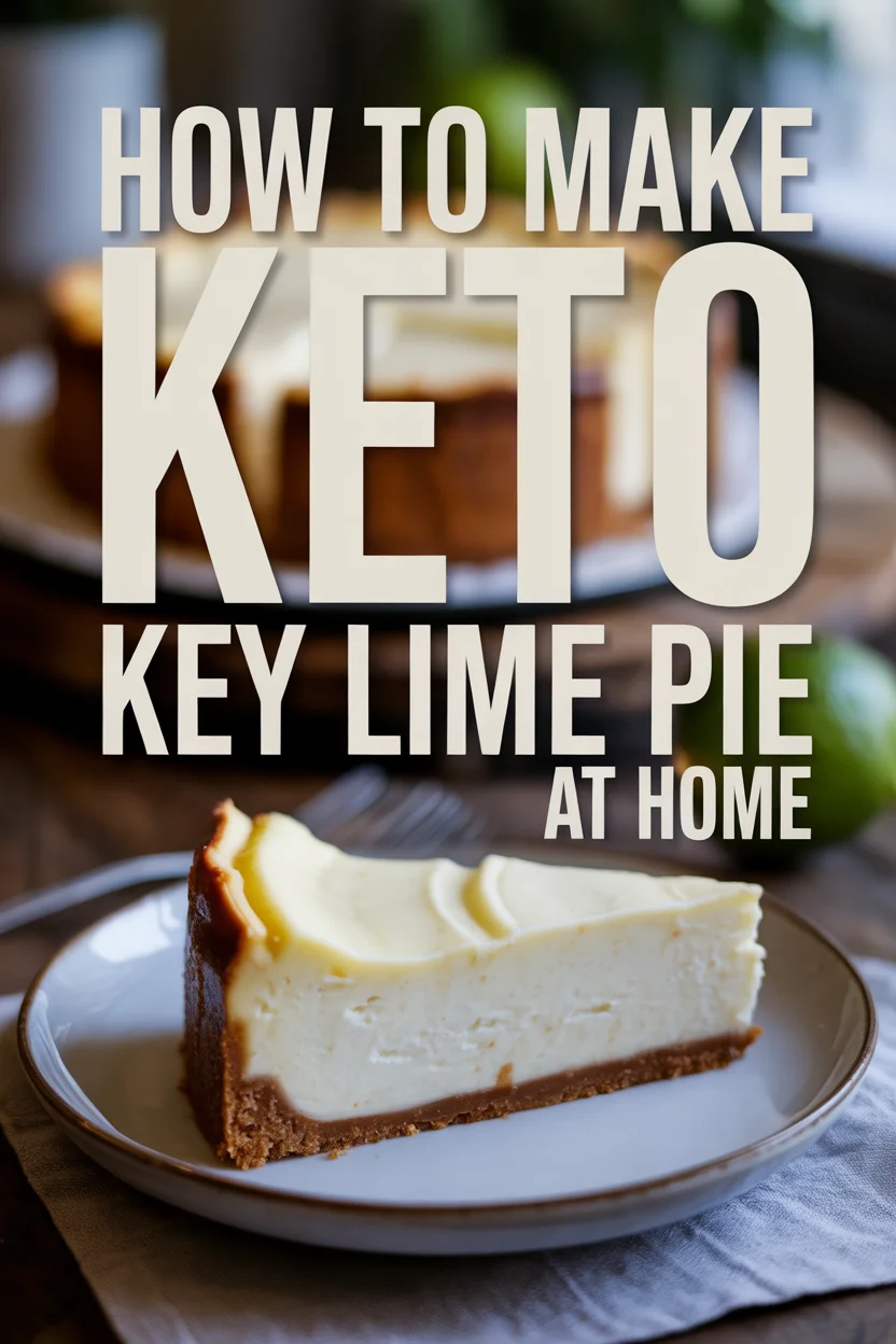 How to Make Keto Key Lime Pie at Home