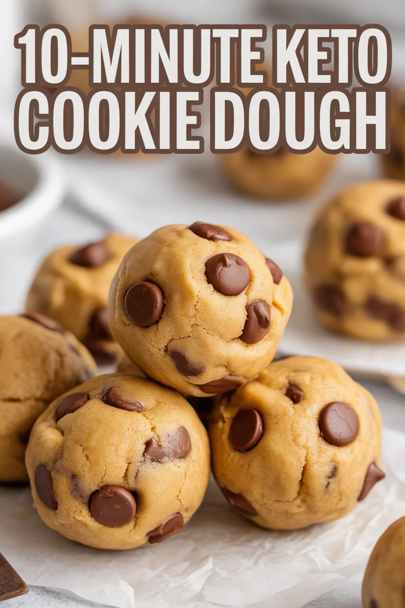 10 Minute Keto Cookie Dough