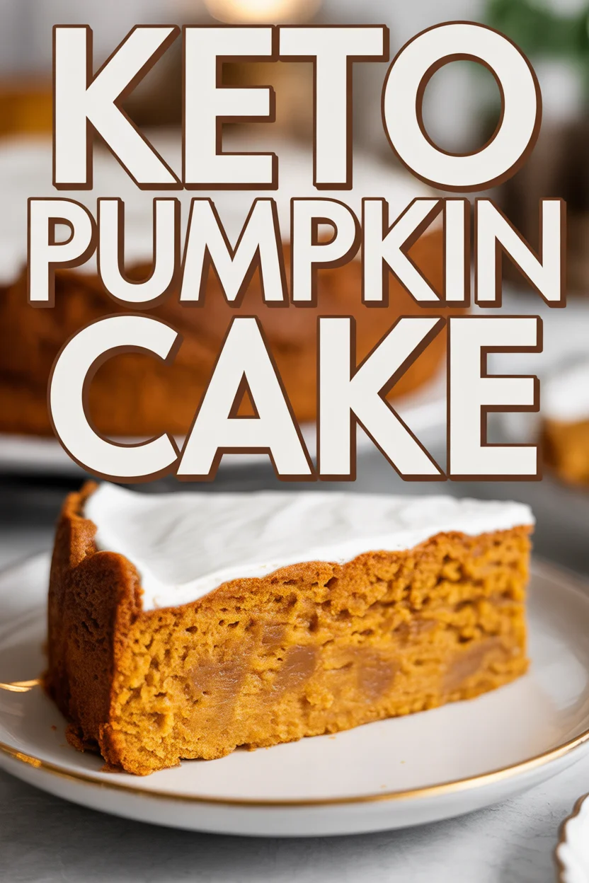 Keto Pumpkin Cake